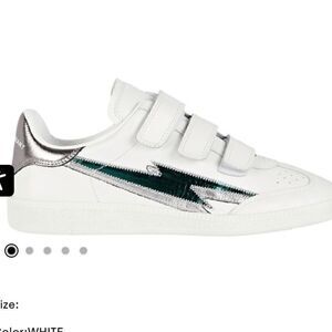 ISABEL MARANT
Beth Velcro Leather Sneakers #13